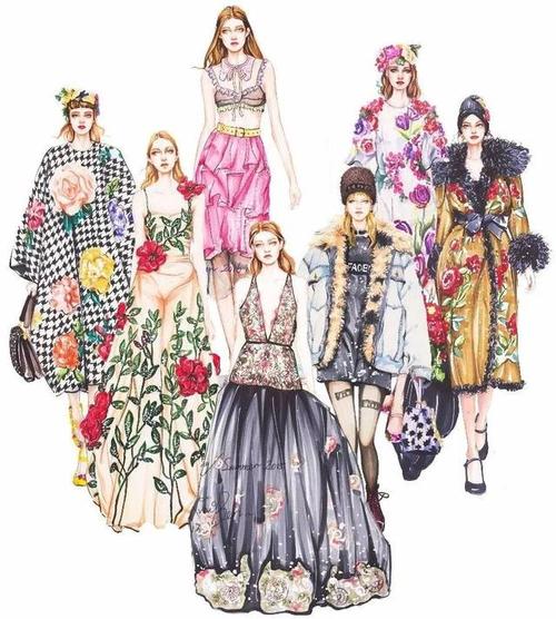 野生國際暑期課 馬克筆手繪服裝效果圖綜合技法精英課程火熱預(yù)約報名中